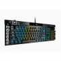 Corsair | K100 RGB Optical | Mechanical Gaming Keyboard | Mechanical Gaming Keyboard | US | Wired | Black/Red - 6